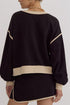 'Beryl' Round Neck Top and Skort Set - Celes Fashion